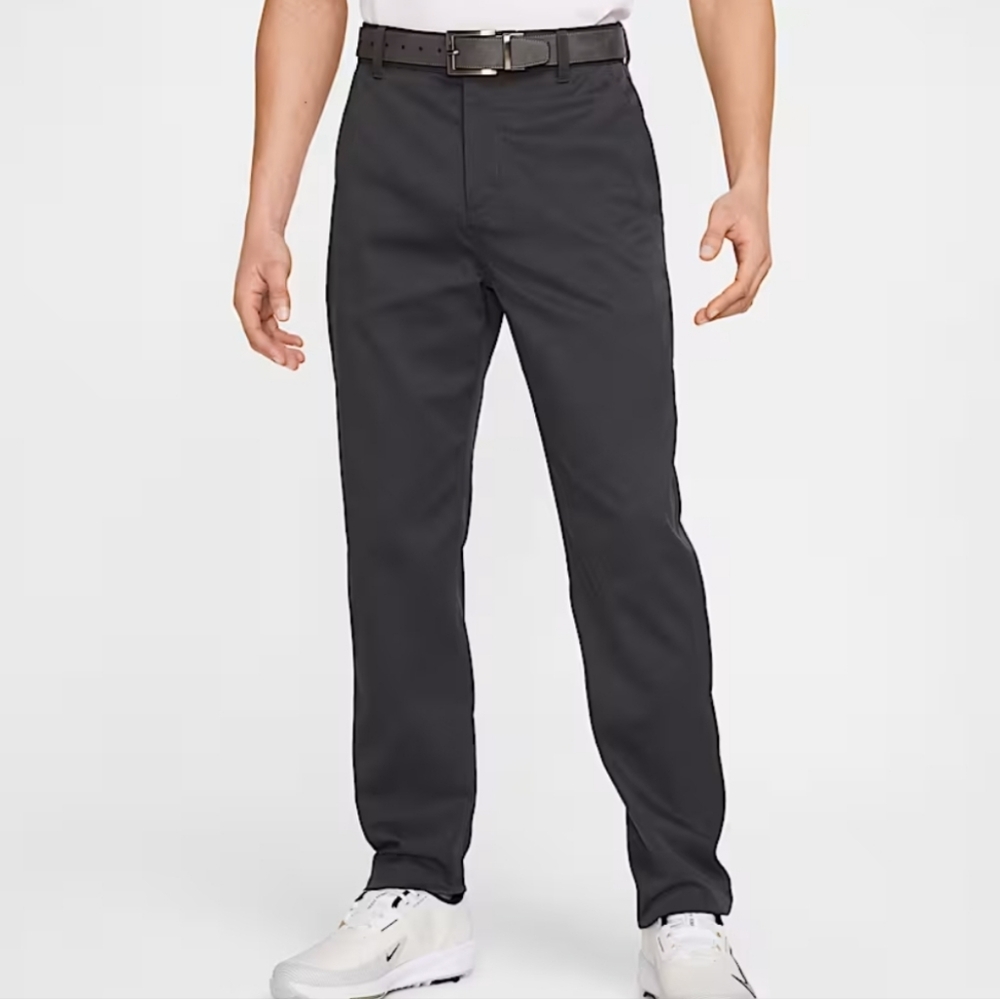 Nike Golf Black Dri Fit Tour Performance Pleated Pants 36 X 32